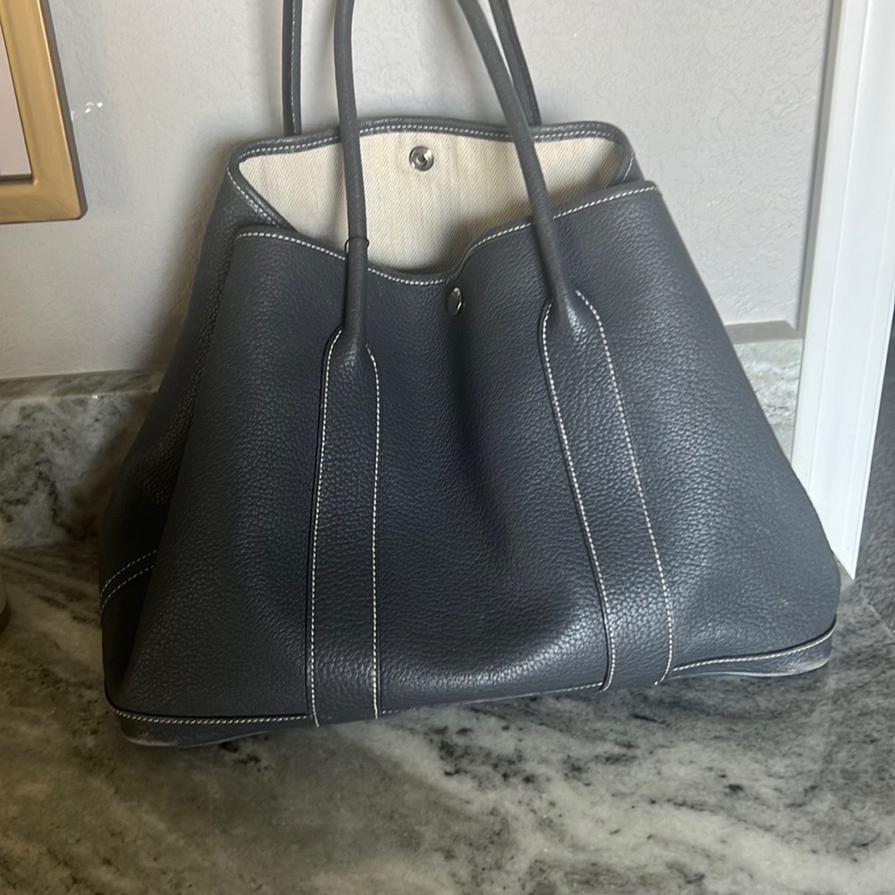 Hermès Garden Party Leather Tote 36